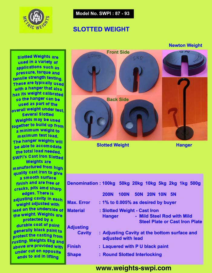Slotted Weights 1